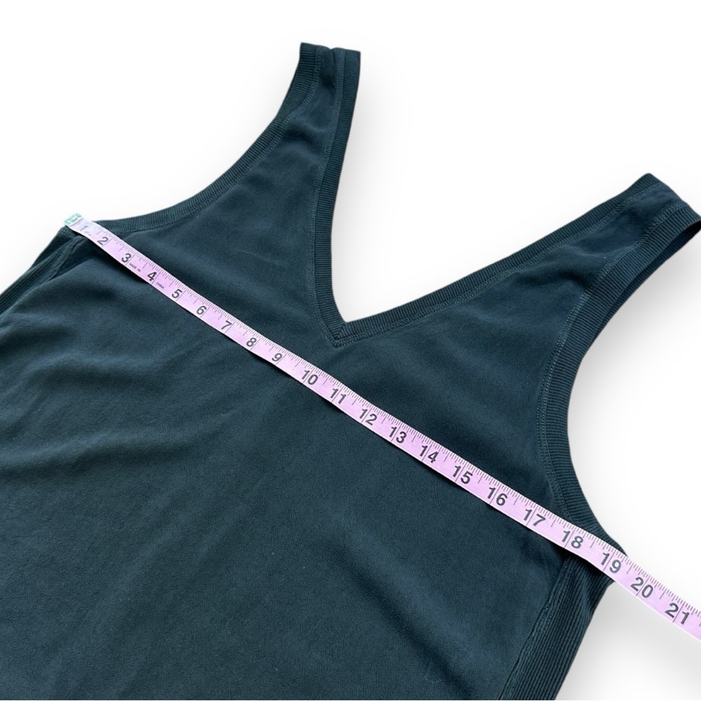 New Splendid Zinnia Viscose Double V-Neck Tank in Lead | Size Large - Picture 15 of 16